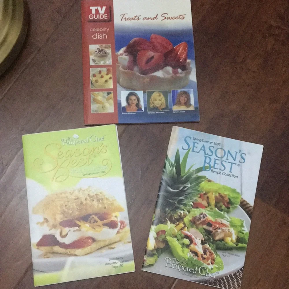 Mini recipe collection books